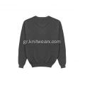 Ανδρικό Πλεκτό 100% Βαμβακερό Πουλόβερ Crewneck